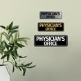 thumbnail image 2 of Standard Physician Office Sign (Blue) - Medium, 2 of 5
