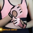 thumbnail image 4 of Atercel Workout Gloves for Men Women Gym Weight Lifting Gloves With Full Palm Protection(Pink,XL), 4 of 6
