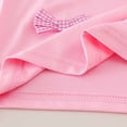 thumbnail image 5 of Ymyiu Summer Outfits for Teens Birthday Girl Outfit T-shirt +Tutu Skirt Girl Birthday Outfit Clothes 4T(Pink, 4 Years), 5 of 9