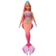 thumbnail image 2 of Barbie Dreamtopia Mermaid Doll (con curvas, cabello rosa) con cola de sirena rosa y tiara, Barbie Barbie, 2 of 2