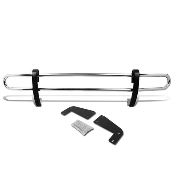 DNA Motoring RBG-017-SS For 2007 to 2015 Mazda CX-9 Stainless Steel Double Bar Rear Bumper Protector Guard (Chrome) 08 09 10 11 12 13 14