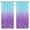 A2-purple, variant on Girly Blue Purple Curtains 42W x 63L Inch Rod Pocket Not Glitter Colorful Teal Spot Girls Bedroom Decor Ombre Turquoise Dots Mermaid Princess Living Room Window Drapes Fabric 2 Panel