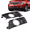 Fog Light Bezel, variant on Kojem Fog Light Bezel Pair for 2010-2016 Cadillac SRX Replaces 25778388 25778389 GM1038125 GM1039125 Bumper Driving Fog Lamps Cover L&R Side Black & Silvery