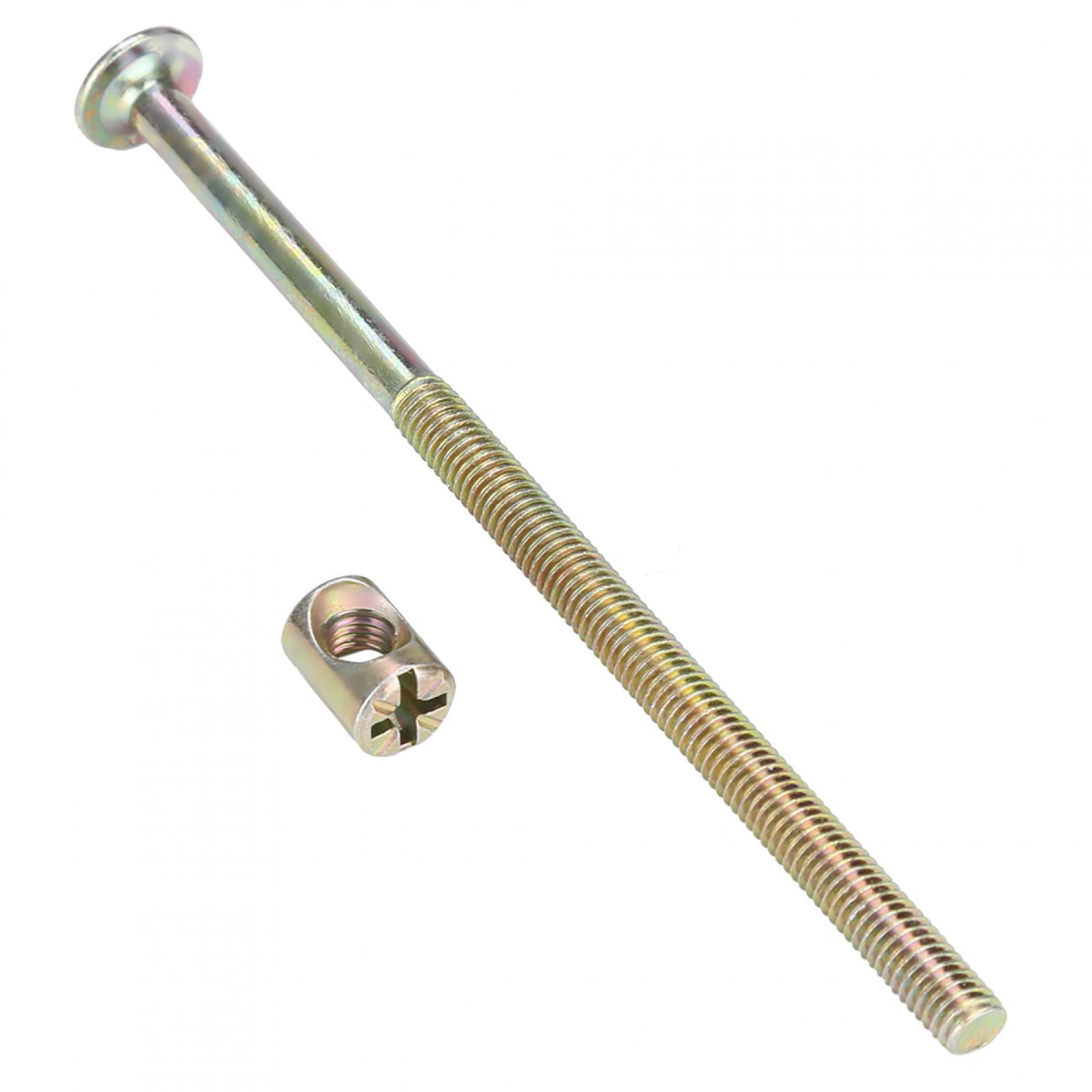 ESTINK Furniture Bolt, M6 Carbon Steel Furniture Fastener, Joining