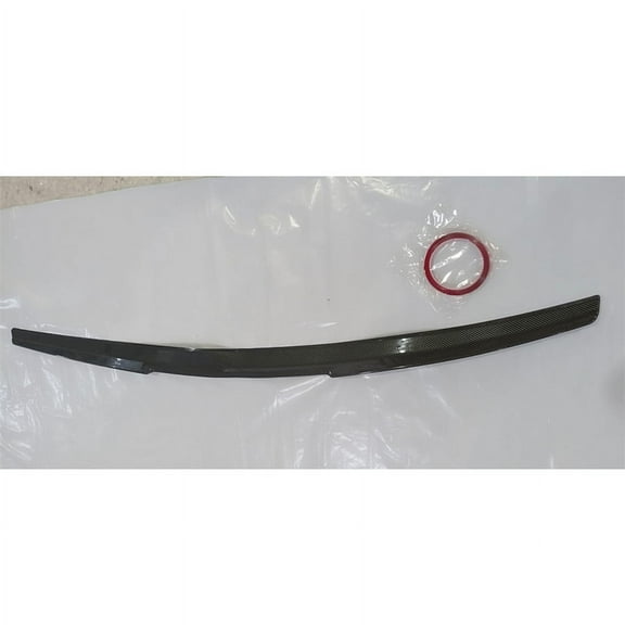 50 Inches Universal Car Rear Lip Tail Trunk Spoiler Wing Trim Carbon Fiber Look