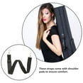 thumbnail image 4 of PBPBOX 2Pcs Adjustable Black Violin Storage Bag Straps with Thickened Padding and Strong Buckles, 4 of 5