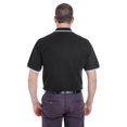 thumbnail image 2 of UltraClub Men's Short-Sleeve Whisper Piqué Polo with Tipped Collar and Cuffs - 8545, 2 of 3