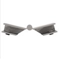 thumbnail image 5 of CRL S0GC91SC Satin Chrome Adjustable "Sleeve Over" Glass Clamp, 5 of 7