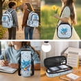 thumbnail image 2 of KUIFORTI Axolotl Blue Bookbag and Lunch Box Kid School Bag Set 4Pcs Fashion Boys Backpack Pencil Pouch Water Bottle Sleeve Suitable for Elementary Middle School, 2 of 6
