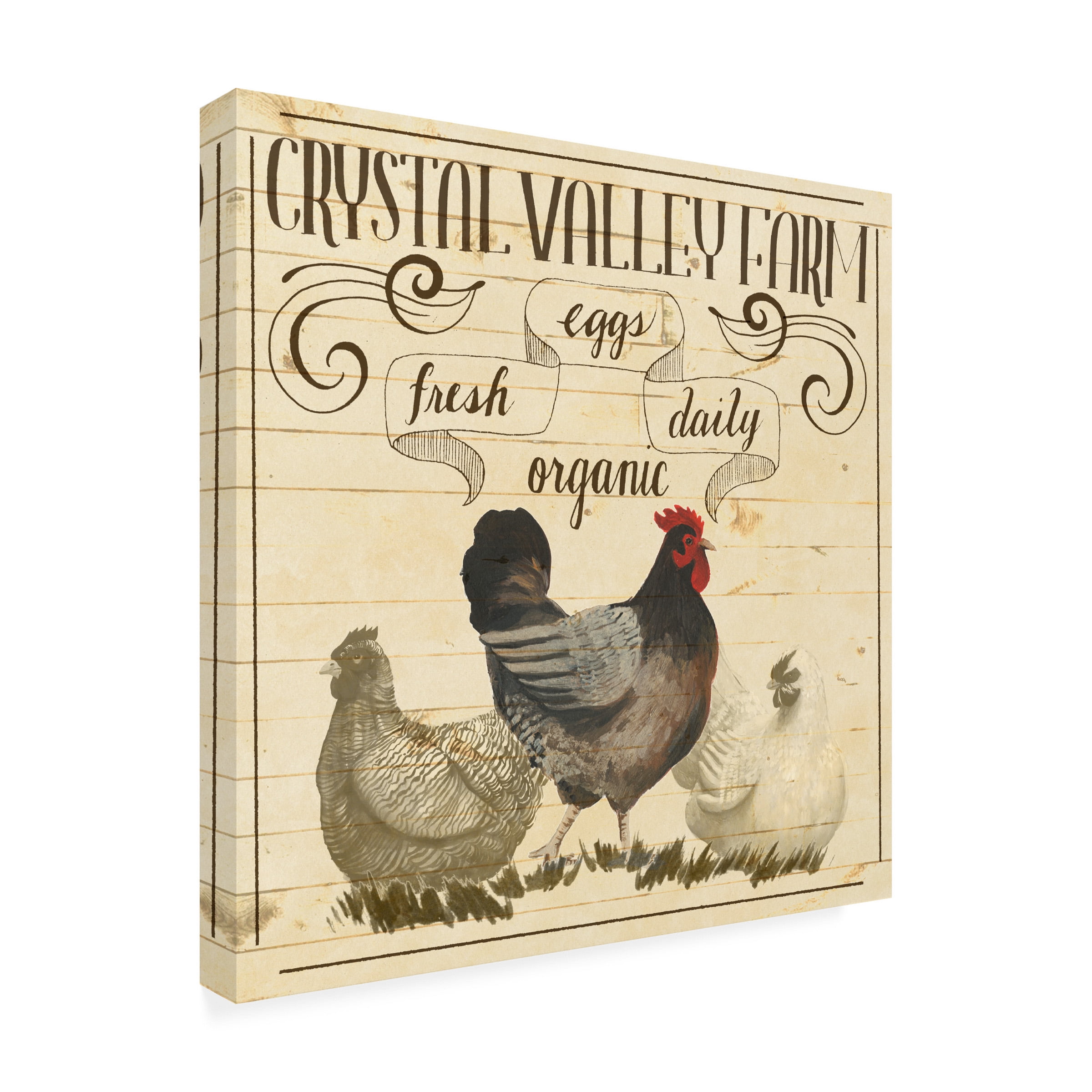 Grace Popp 'Animal Farm Collection II' Canvas Art