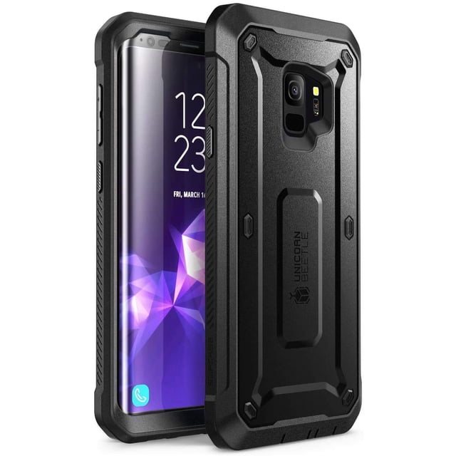 Funda SUPCASE Unicorn Beetle Pro Rugged Galaxy S9 Negra Supcase UB Pro Holster