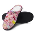 thumbnail image 4 of Womens Cozy Slippers Kirby Warm Soft Plush Slipper Slip-on House Shoes for Home Indoor Outdoor, 4 of 7