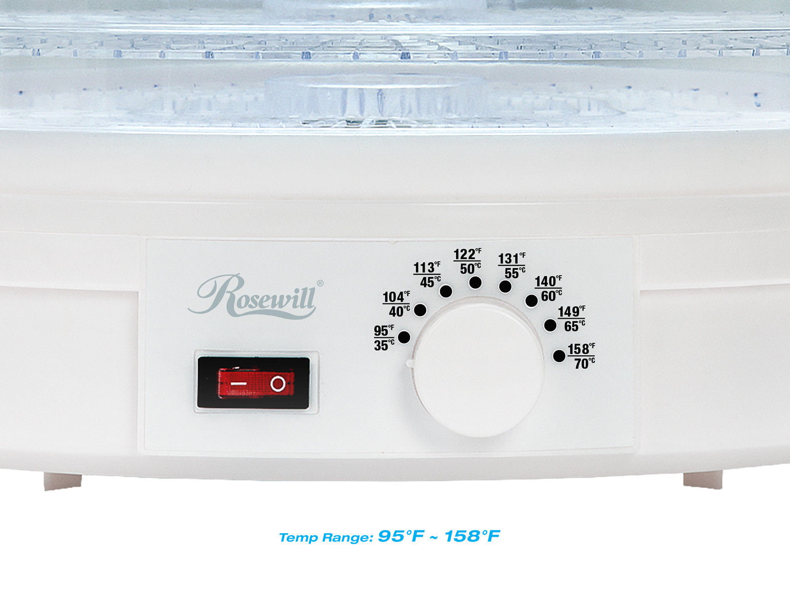 Rosewill RHFD-15001 Countertop Portable Electric Machine Food