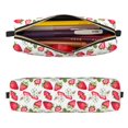 thumbnail image 2 of Easygdp Strawberry1 para Estuche de Lápices de Cuero, Estuche de Papelería de Cuero, Estuche de Gran Capacidad con Cremallera, 2 of 7
