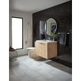 thumbnail image 3 of Moen Kyvos Collection Chrome Modern Bathroom Hand -Towel Ring, BP3786CH, 3 of 6