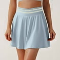 thumbnail image 2 of Women's A Line Tennis Skirt With Built In Liner Breathable Pleated Skirt For Summer See Through Design Casual Sportswear, 2 of 2