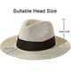 thumbnail image 4 of Summer Beach Sun Hats for Men Wide Brim Straw Hat, 4 of 5