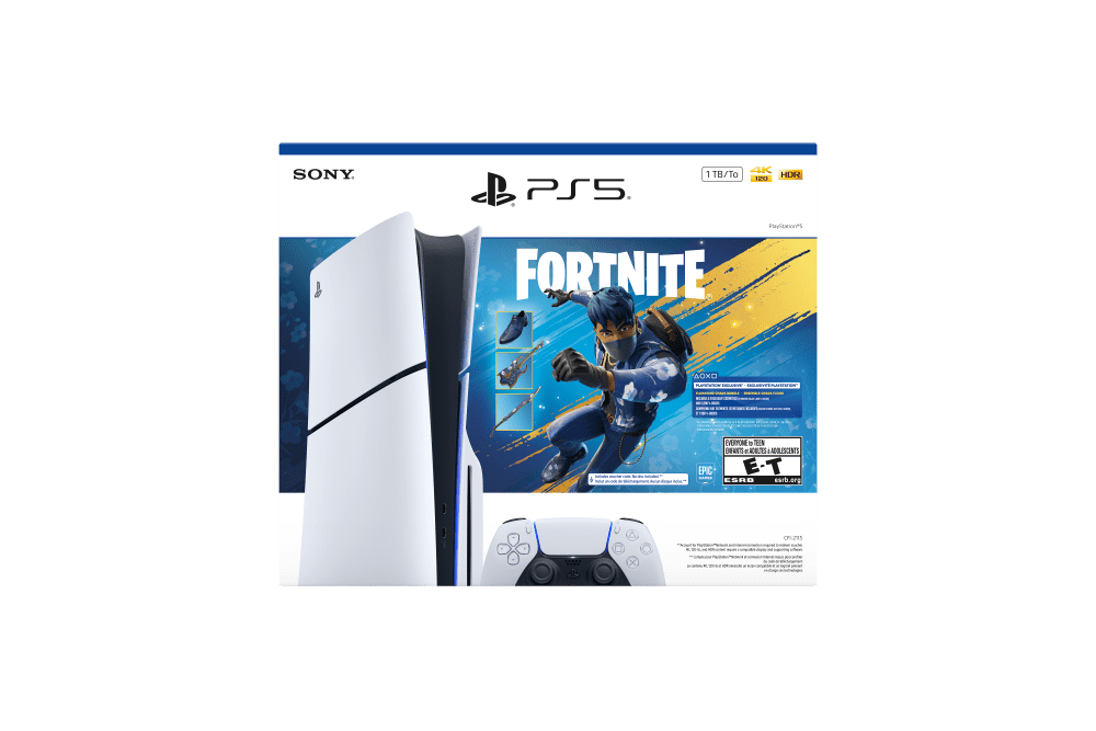 PlayStation®5 Console 1TB – Fortnite Flowering Chaos Bundle