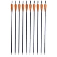thumbnail image 4 of YouLoveIt 20inch 12pcs Hunting Archery Carbon Arrow Crossbow Bolts Crossbow Bolts Carbon Arrow Hunting Archery Replaced Arrowhead Tip Hunting Arrows for Crossbow Shooting Hunting, 4 of 7