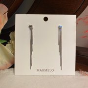 Polished Long Drop Earrings
