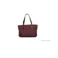 thumbnail image 2 of Burberry Small Burgundy Logo Branded Econyl Nylon Tote Bag, 2 of 5