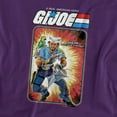 thumbnail image 2 of G.I. Joe Shipwreck Card Unisex Adult T-Shirt, Purple, 3X-Large, 2 of 6