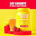 SEEQ Clear Whey Isolate Protein Powder, Strawberry Lemonade 25
