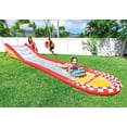 thumbnail image 2 of Intex 57167EP 18.5 Foot Long Inflatable Racing Fun Water Slide Track with 2 Surf Car Riders for Ages 6 and Up, 2 of 3