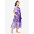 thumbnail image 3 of Only Necessities Plus Size Tiered Print Lounger, 3 of 6