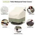 thumbnail image 4 of Funda impermeable para silla giratoria de exterior Dalema, paquete de 2, 4 of 9