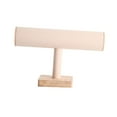 thumbnail image 4 of Soporte para exhibir pulseras, organizador de brazaletes, almacenamiento de joyas de madera, accesorios para fotografía Beige, 4 of 9