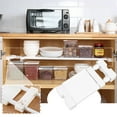 thumbnail image 5 of Wovilon Storage Bags Window Sill Retractable Partition Kitchen -Gap Storage Telescopic Rod Layered, 5 of 9