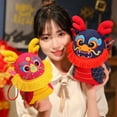 thumbnail image 3 of Dserhfy Dragon Plush Toy Adorable Appearance Fully Filled Spring Festival Chinese Dragon Stuffed Doll, 3 of 8