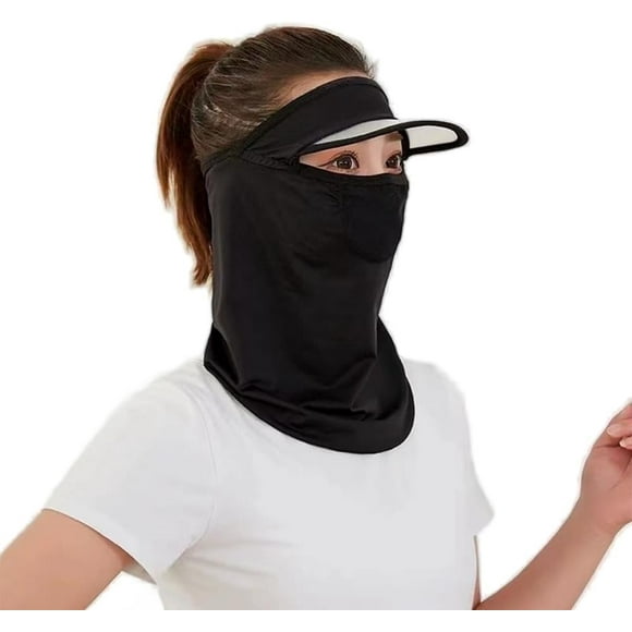 SHIQI-UV Protection Face Mask for Girls Full Face Mask Cover for Teen Girls Neck Gaiter Face Mask for Women Sunscreen Face Mask