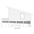 thumbnail image 5 of 763-9271: Modern Contemporary 2 Bed, 1 Bath Luxury Home Plan, 1105 Sq Ft: Full Blueprints with License to Build by Home Plan Marketplace - Lesuto, 5 of 7
