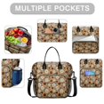 thumbnail image 2 of OBREWU Sunflower Womens Lunch Box for Work,Insulated Large Sunflower Lunch Bag for Women,Loncheras Para Mujer,Leakproof Adult Lunch Bag for Work,Beach,Travel,Picnic,Camping, 2 of 7