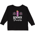 thumbnail image 3 of Inktastic Scientist Girls Science Princess Girls Long Sleeve Toddler T-Shirt, 3 of 5