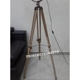 thumbnail image 3 of Designer Bedroom Tripod Lamp Copper Floor Lamp Nautical Spot Studio Lamp, 3 of 3