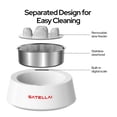 thumbnail image 5 of SATELLAI Smart Dog Bowl with Weight & Slow-Feed Function, Accurate Digital Scale, Removable Slow Feeder Insert, Dishwasher Safe, Ideal for Small to Medium Dogs, 5 of 10