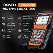 FOXWELL T2000 PRO TPMS Programming Tool, TPMS Relearn Tool, Car TPMS Reset Tire Pressure Sensor Activate Program-ming Scan Tool Upgraded of T1000, Lifetime Free Update