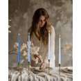thumbnail image 2 of Candle LPUSA, 30 cm, azul degradado, sin perfume, sin humo, juego de 12, 2 of 7