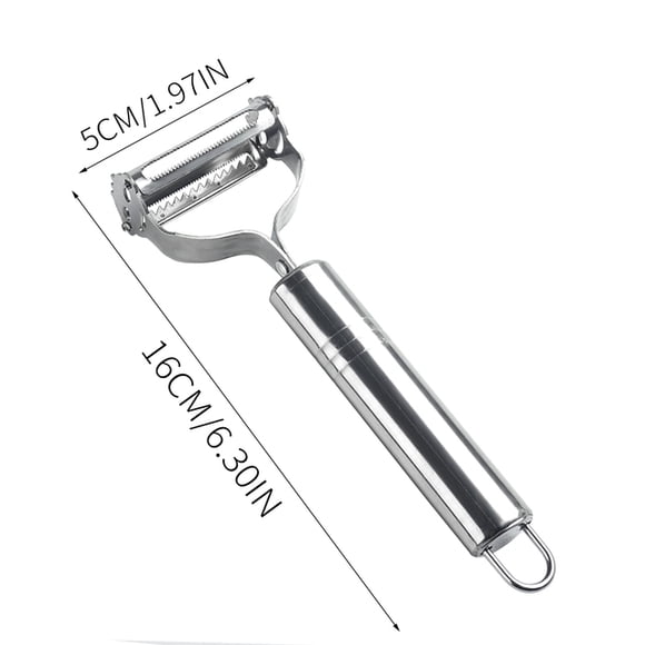 Typpkmm 2in1 Stainless Steel Vegetable Peeler Potato Peeler Multi