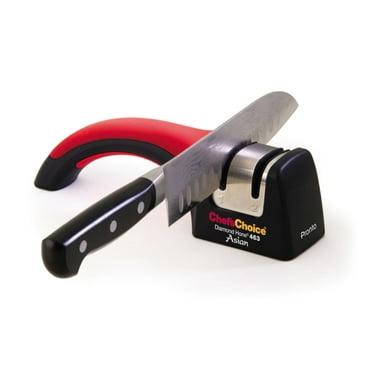 Chef'sChoice Pronto Diamond Hone Manual Sharpener for Santoku/Asian Knives