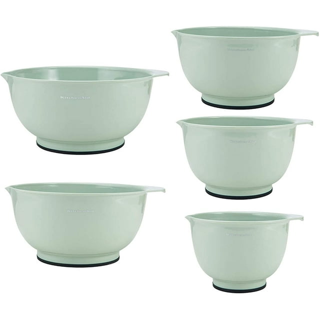 Cuencos Mezcladores KitchenAid Classic Juego de 5 Pistacho