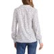 thumbnail image 3 of INSPIRAR CHIC Camisas de Manga Larga Estampadas de los Años 50 para Mujeres con Puntos de Corazón XS Blanco Corazón, 3 of 5