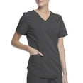 thumbnail image 4 of Scrubstar Women's Fashion Premium Ultimate Mock Wrap Scrub Top, 4 of 8
