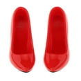 thumbnail image 3 of Zapatos de tacón Hugo 1:6 para muñeca Kumik accesorios rojo, 3 of 8