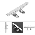 thumbnail image 4 of ZOUSSIQI Stainless Steel Boat Cleat Polished Marine Rope Base Accessory CA919-51532, 4 of 8