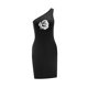 thumbnail image 5 of Vestido de verano con hombros descubiertos para mujer, vestido formal de verano para adolescentes para oficina , L L, 5 of 7
