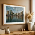 thumbnail image 4 of Pasig River 01 - Manila Philippines Photography Oak Framed Wall Art Print 24 x 36 inches, 4 of 6
